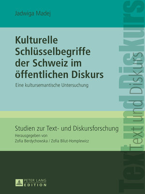 cover image of Kulturelle Schlüsselbegriffe der Schweiz im öffentlichen Diskurs